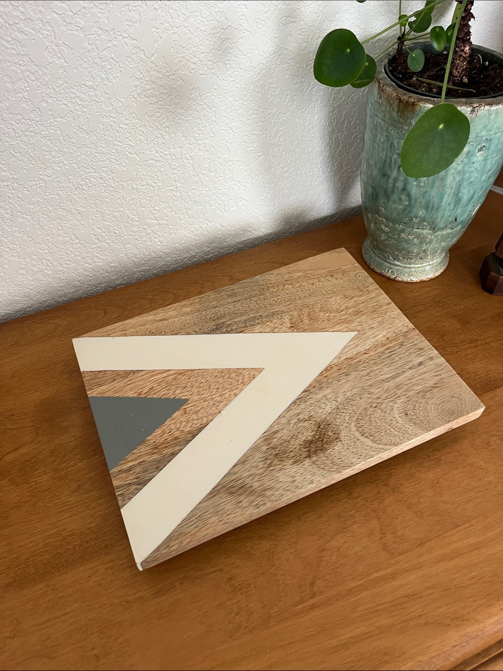 Decorative serving tray